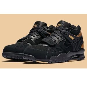 Nike Air Trainer 3 Premium Black Metallic Gold